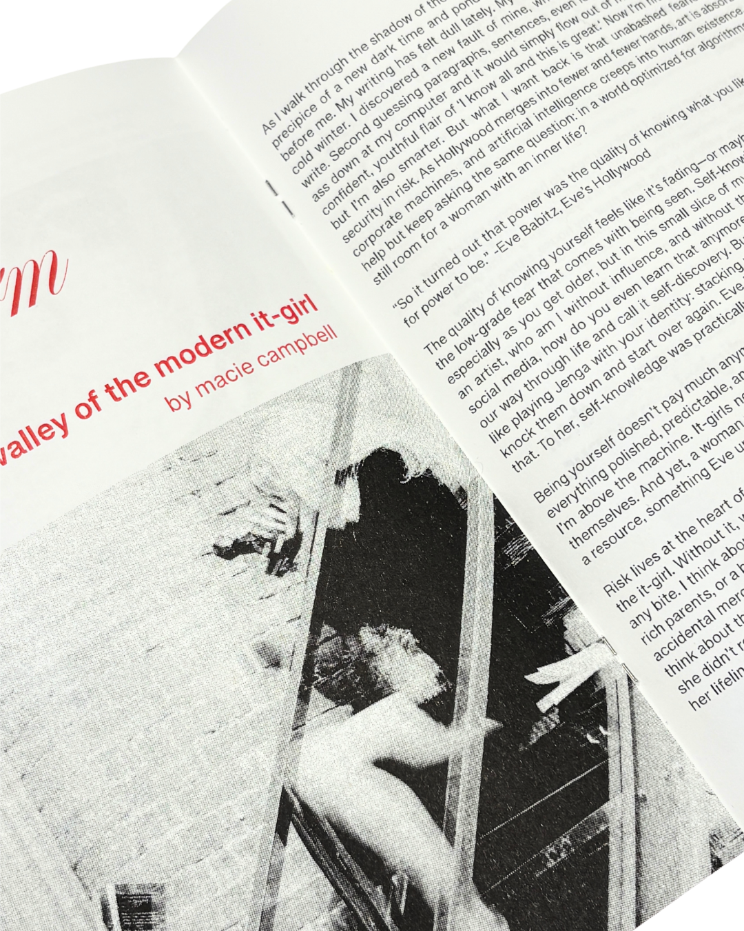 "Self Algorithm" Zine